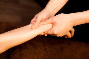 ハンドセラピー腕